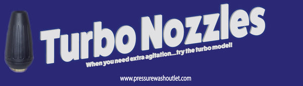 PRESSURE WASH TURBO NOZZLES